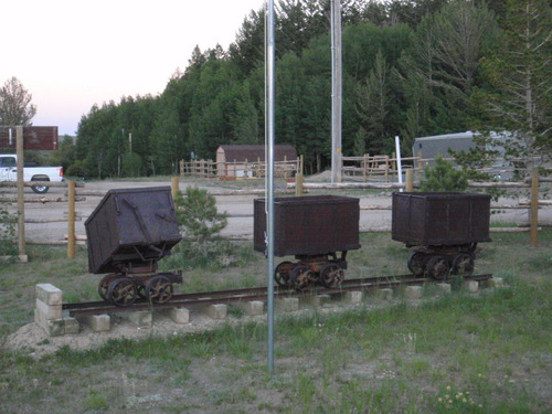 Ore Carts and Track.